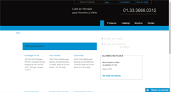 Desktop Screenshot of herralum.com.mx